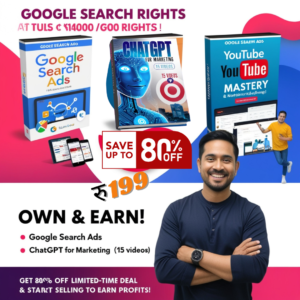 🚀 Digital Marketing Mastery – Google Ads, YouTube Ads & ChatGPT Bundle!